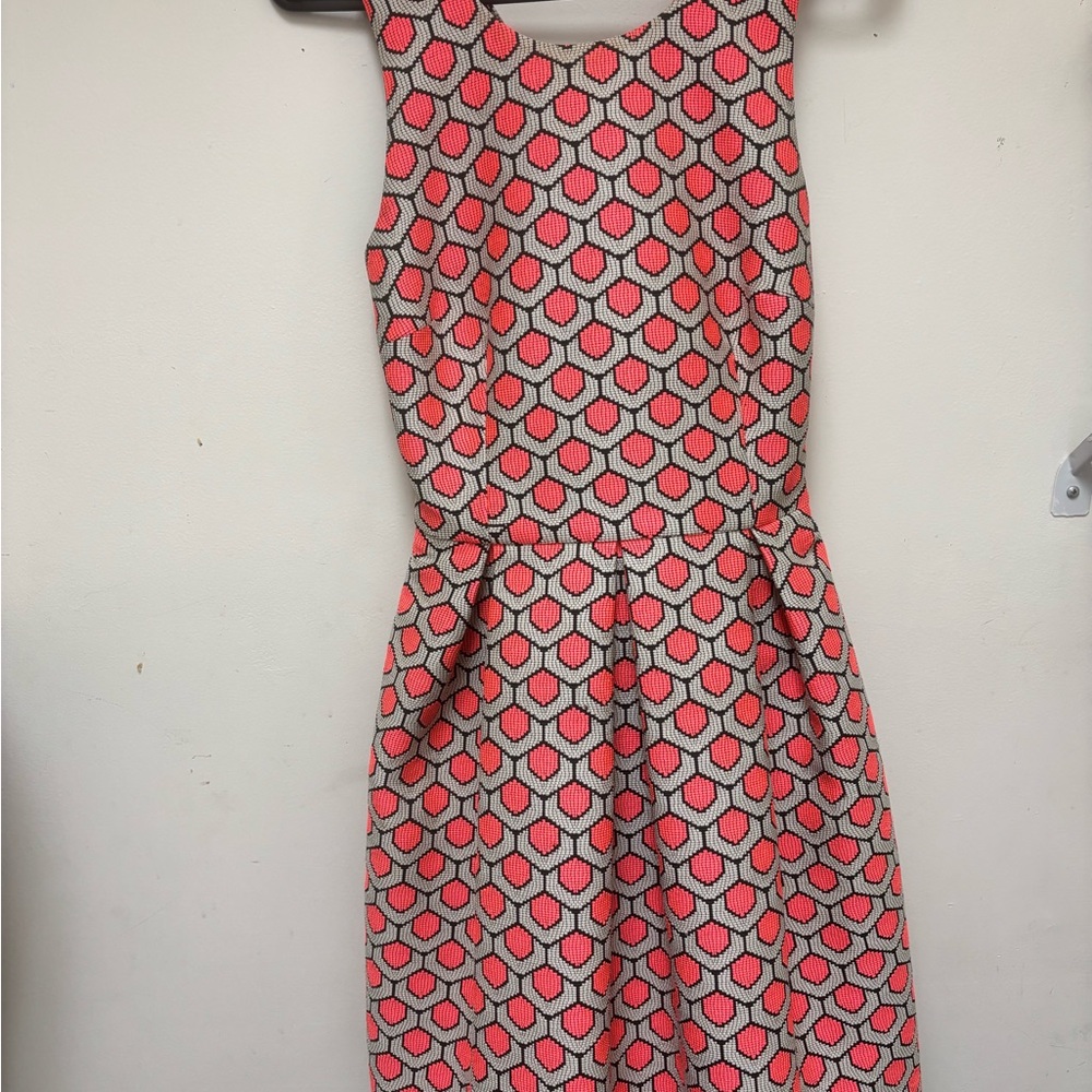 Trina Turk Pink Pleated  Mini Dress